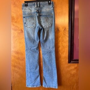 We The Free Mid Rise Boot Cut Denim 28 short